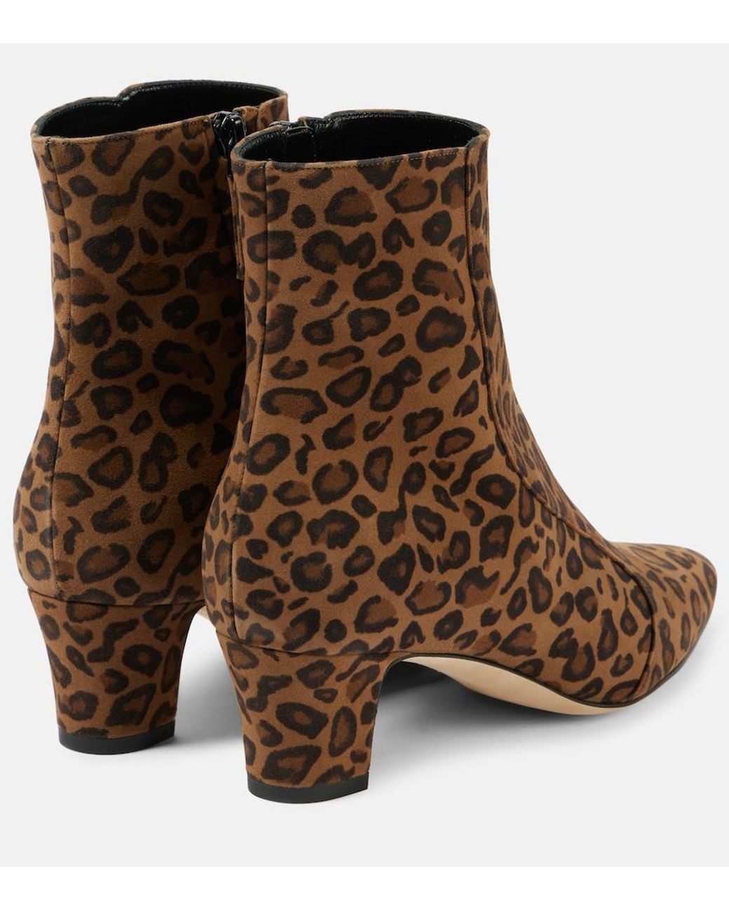 Manolo Blahnik Brown Myconia Suede Ankle Boots