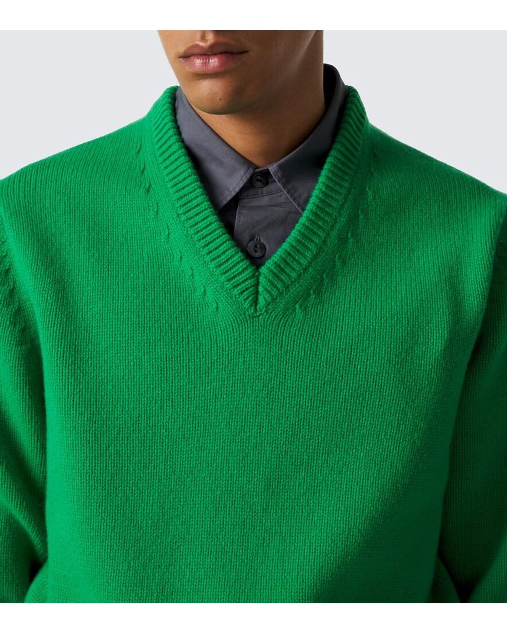 Studio Nicholson Green Miska Wool Sweater for men