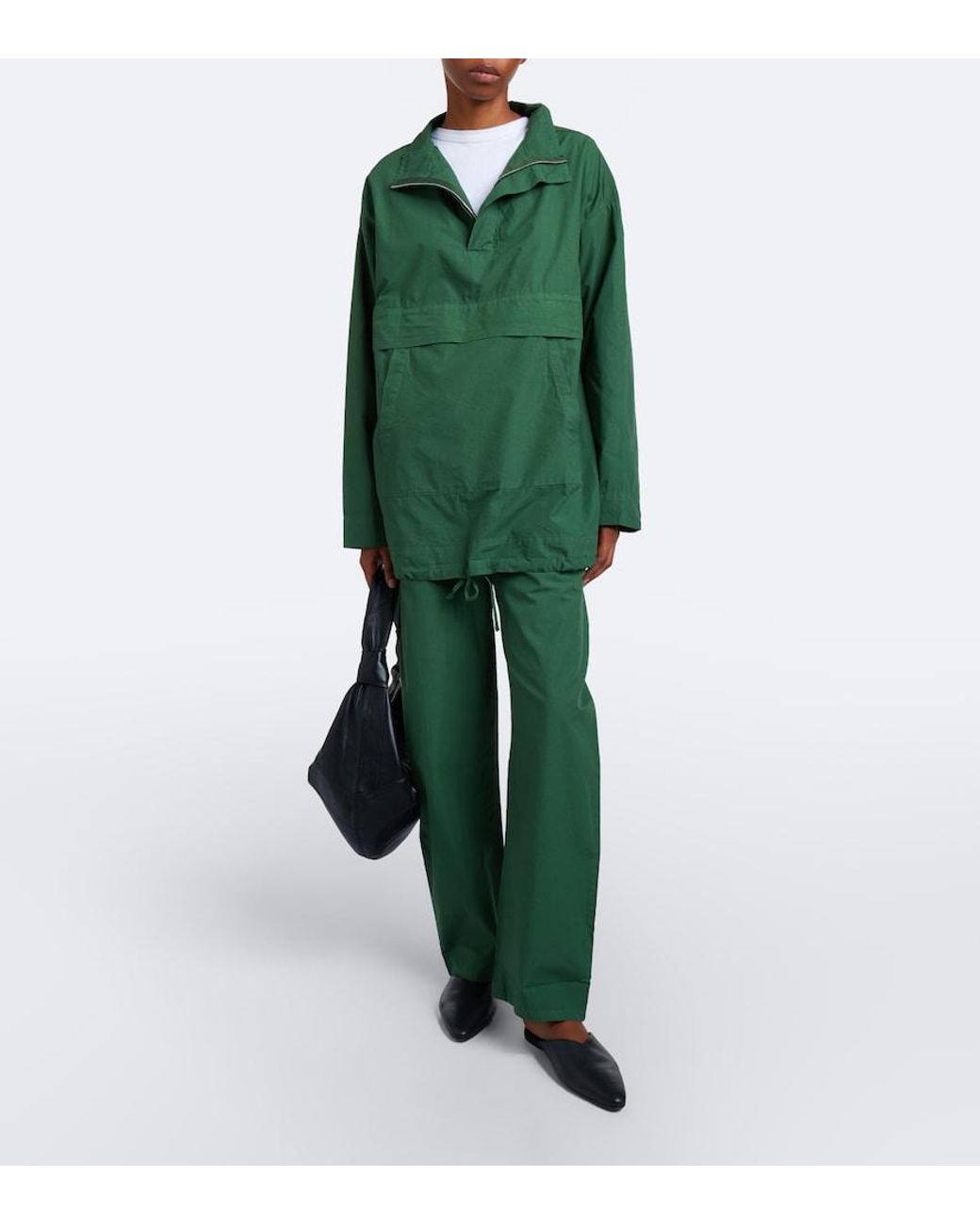 Leset Green Kyoto Cotton Jacket
