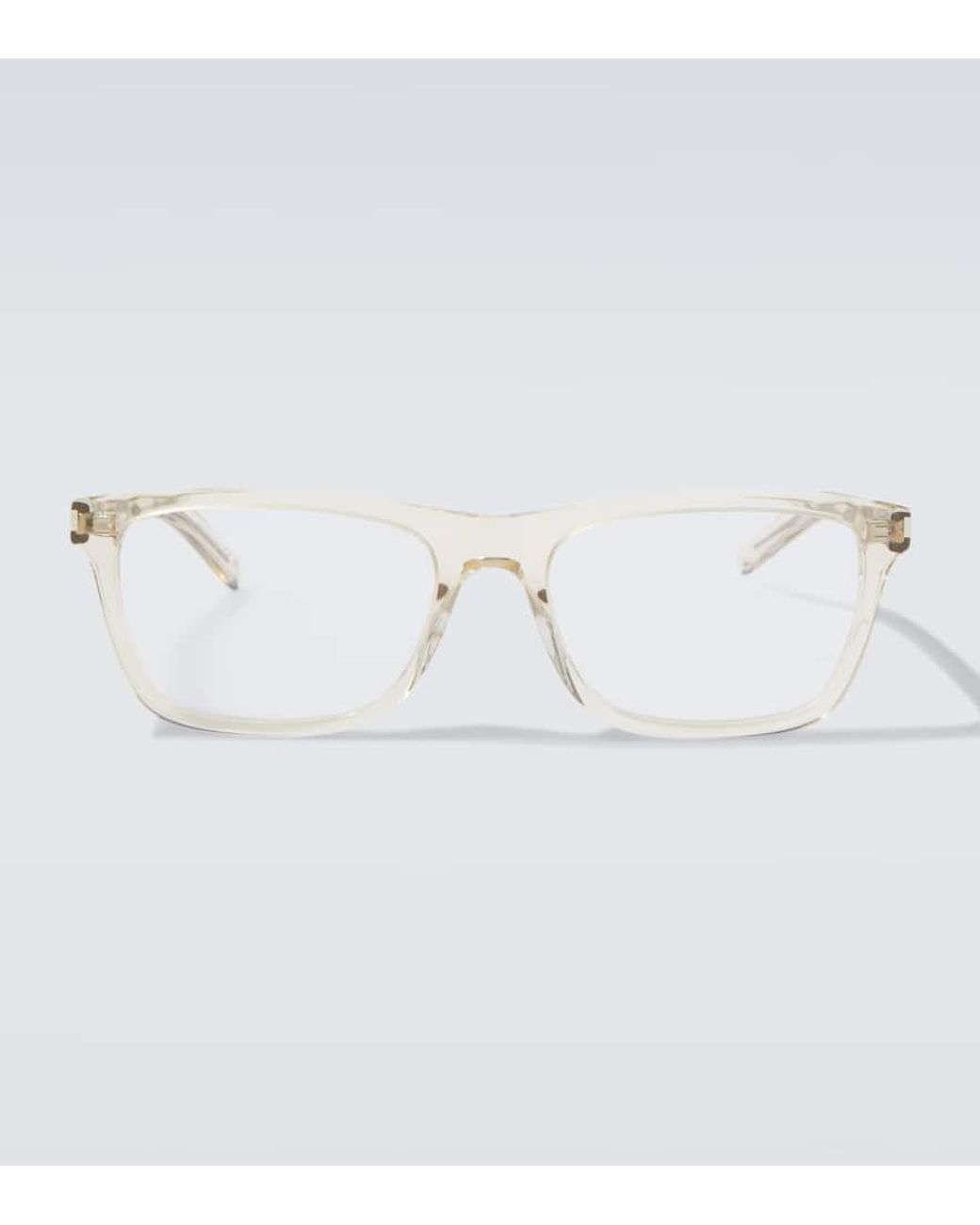 Occhiali Squadrati Sl 841 di Saint Laurent in Metallic da Uomo