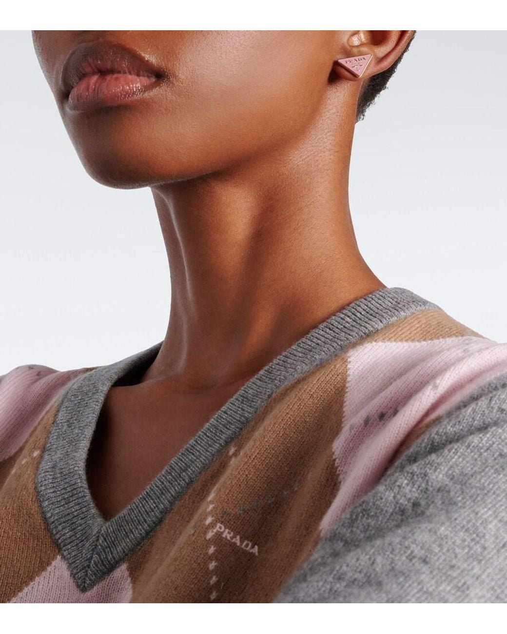 Prada Pink Ohrringe