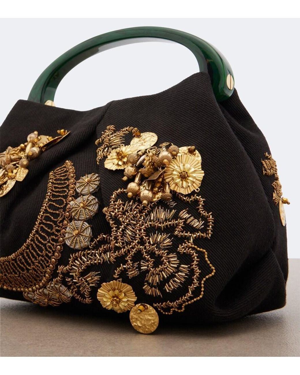 Borsa A Mano Small di Dries Van Noten in Black
