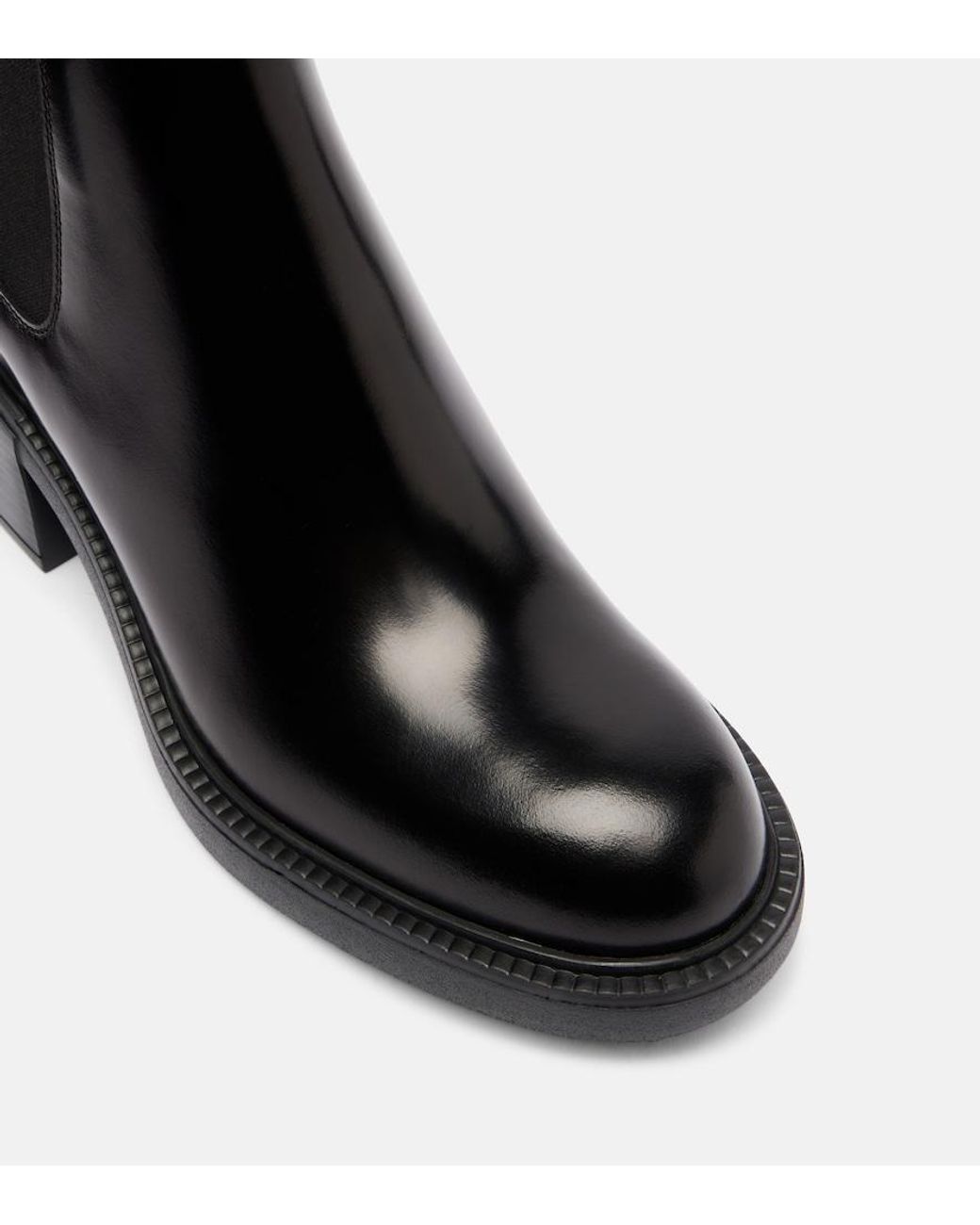 Tod's Black 60 Leather Chelsea Boots