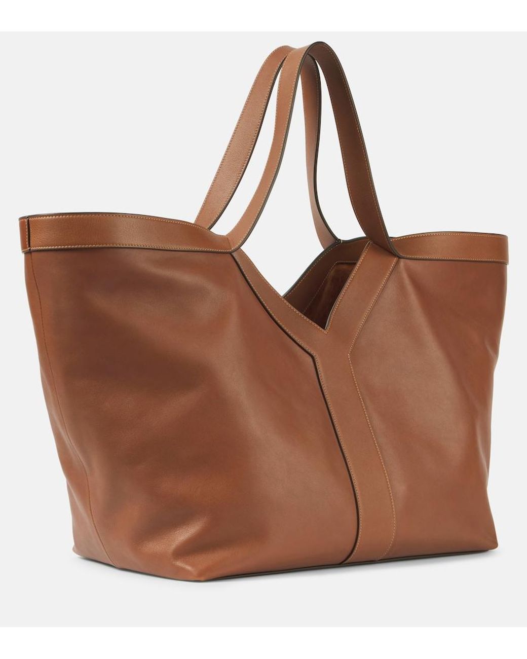 Borsa Y di Saint Laurent in Brown
