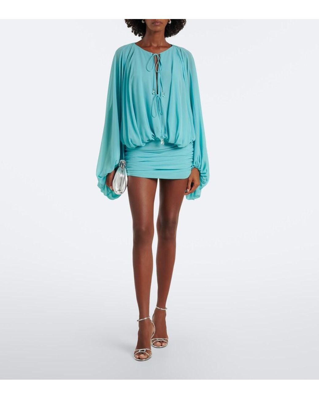 Robe Eulalia De La Vali en coloris Blue
