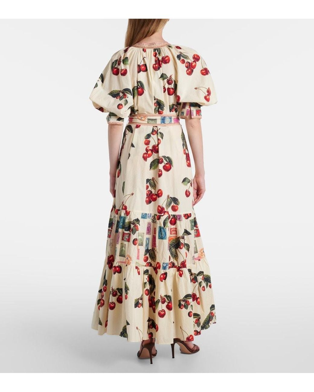 Camilla White Notes From The Road Printed Cotton Shirt Dress