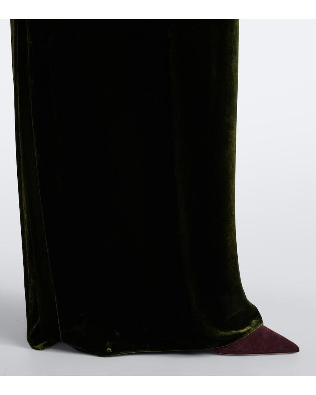 Ralph Lauren Black Velvet Bustier Gown
