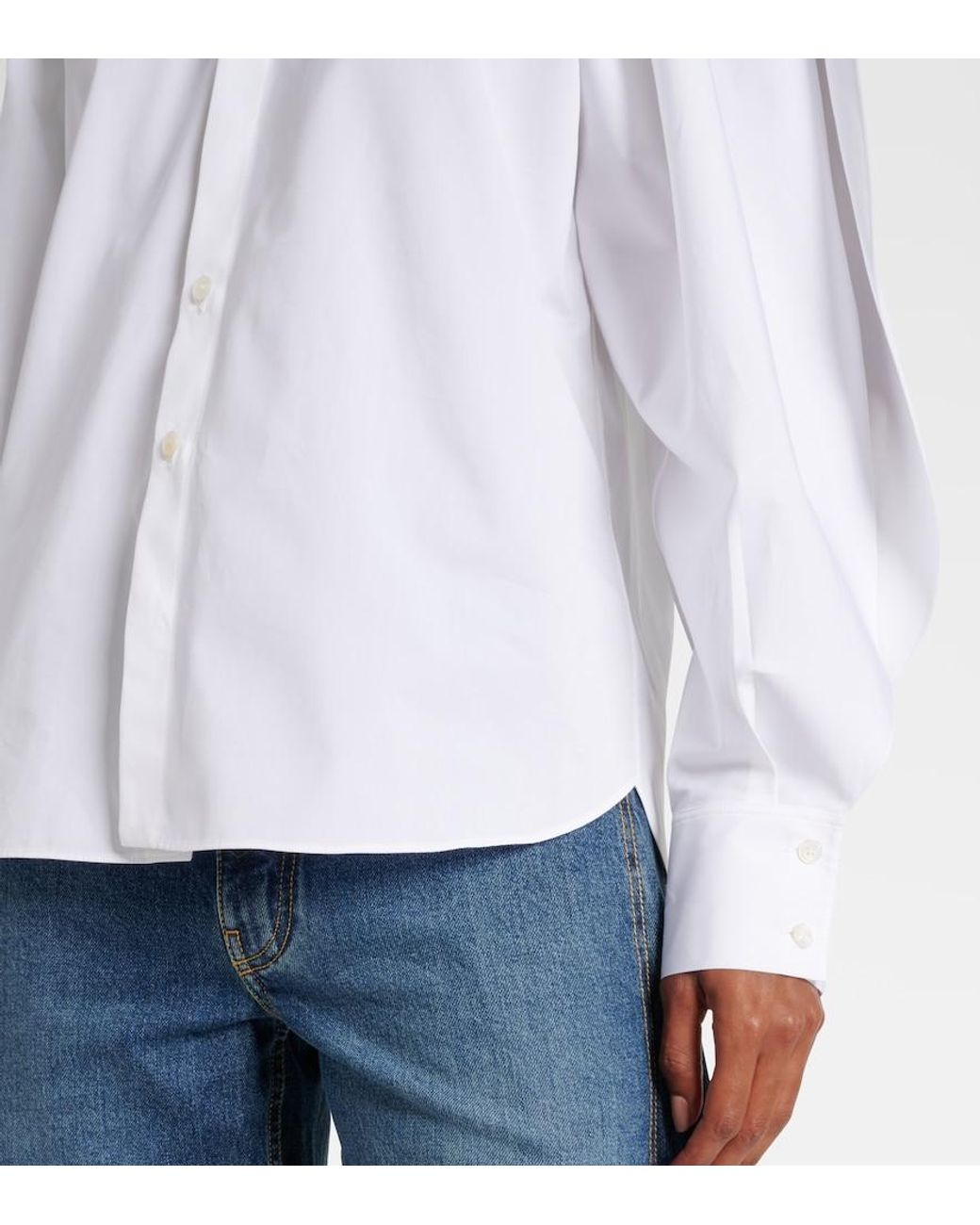 Alaïa White Cotton Shirt