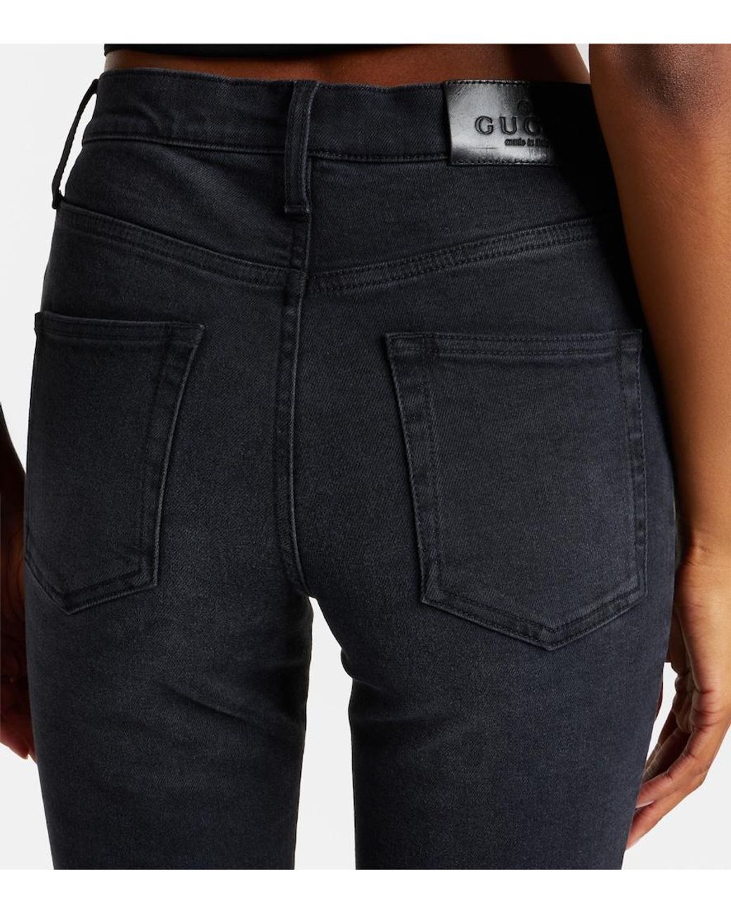 Gucci Blue Skinny Jeans