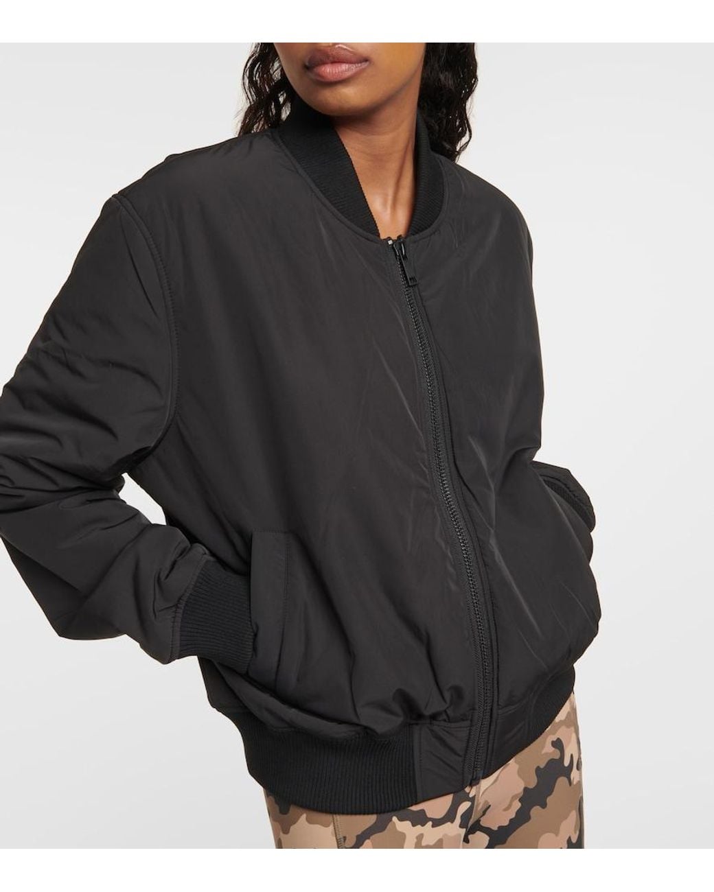 The Upside Black Kita Bomber Jacket