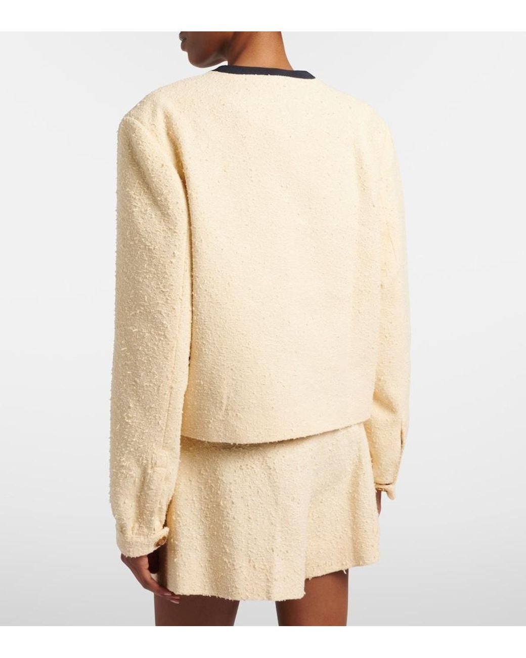 Blazé Milano Natural Riviera Cotton-Blend Jacket