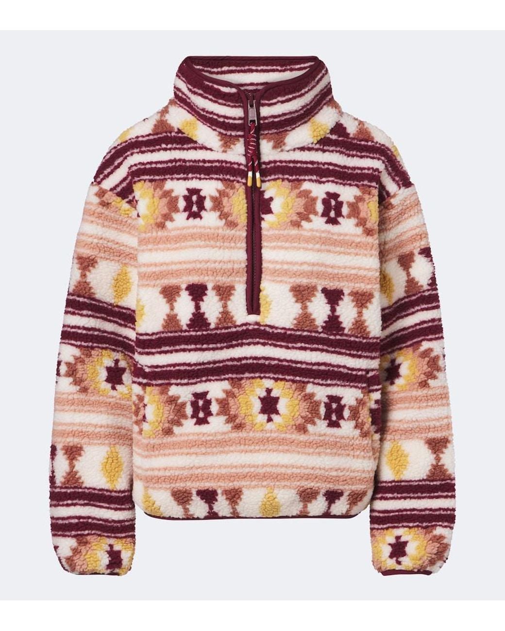 The Upside Red Harlow Teddy Sweatshirt