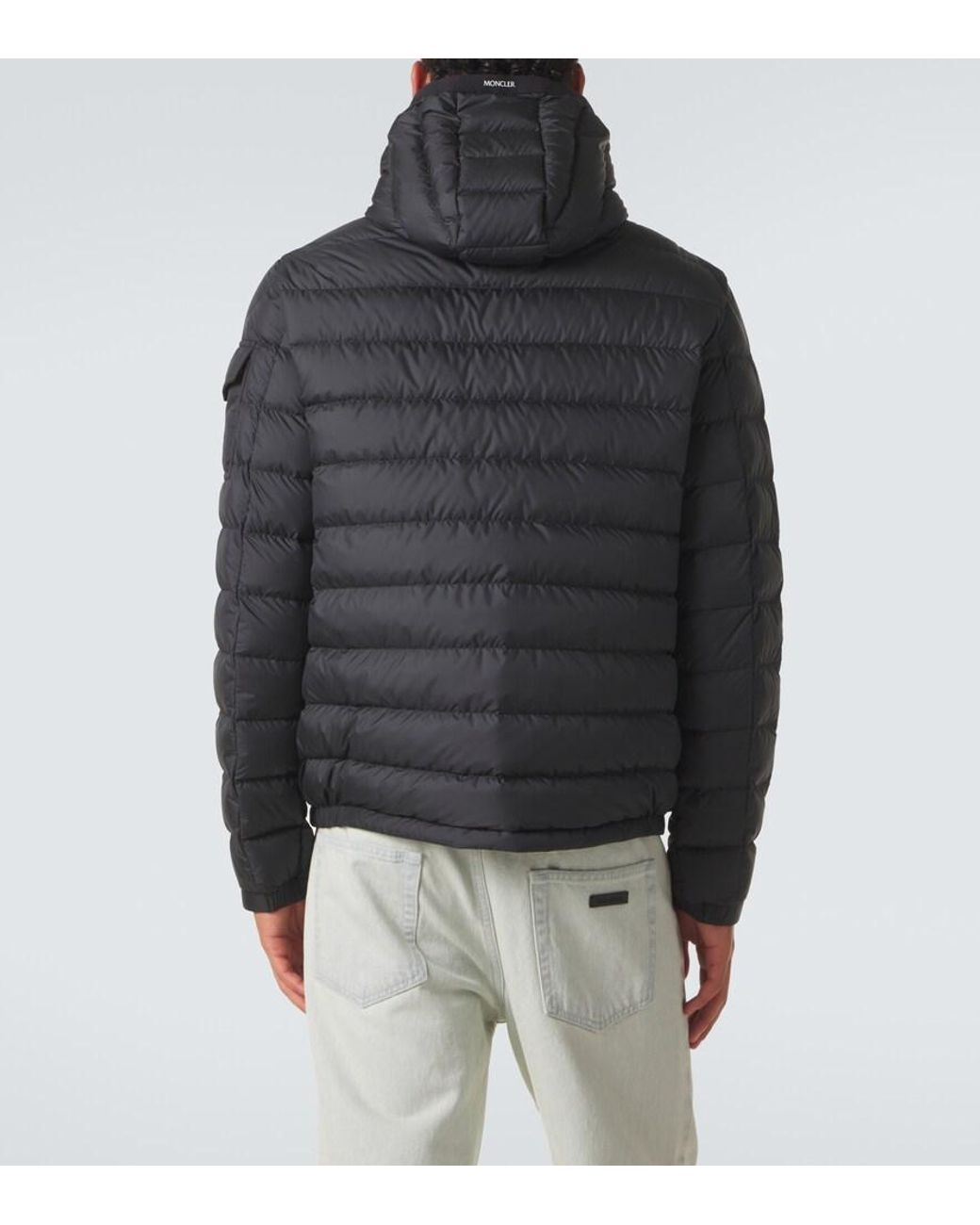 Moncler Black Galion Down Jacket for men