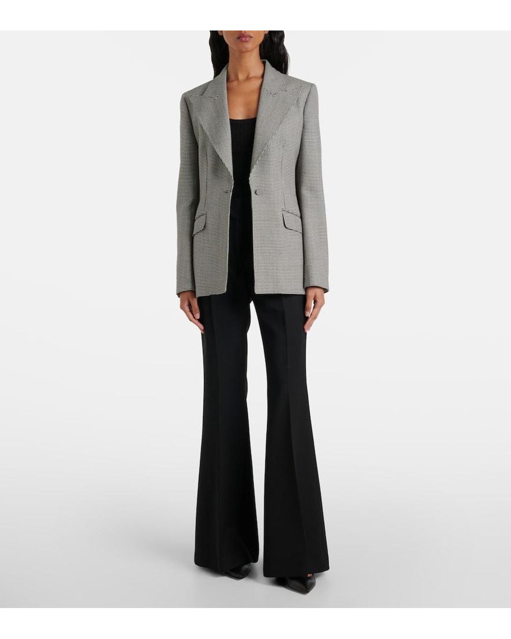 Gabriela Hearst Black Nevin Cashmere And Silk Tank Top