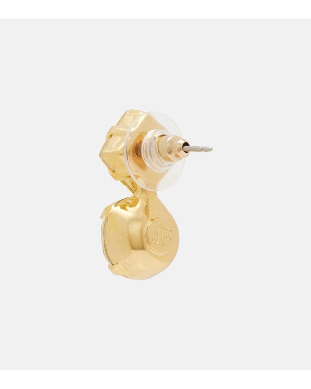Jennifer Behr Metallic Gaven Embellished-Plated Earrings