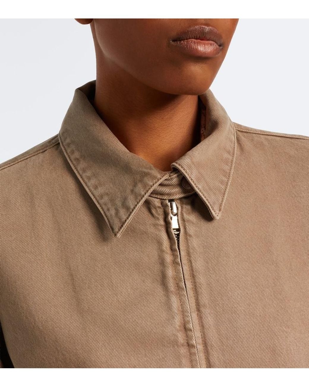 Agolde Natural Nile Denim Jacket