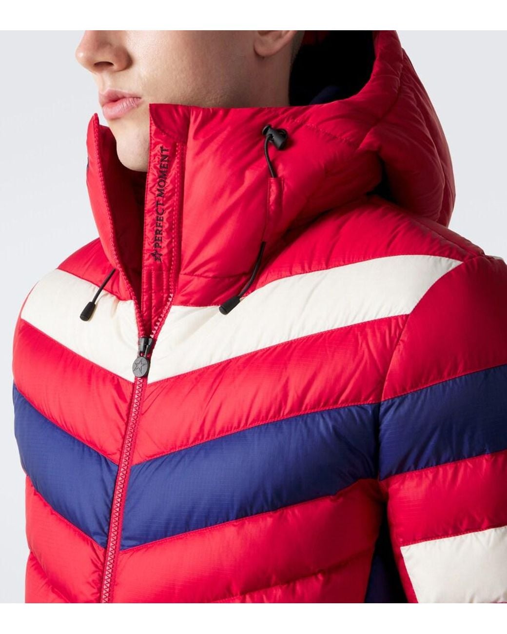 Perfect Moment Red Chatel Down Ski Jacket for men