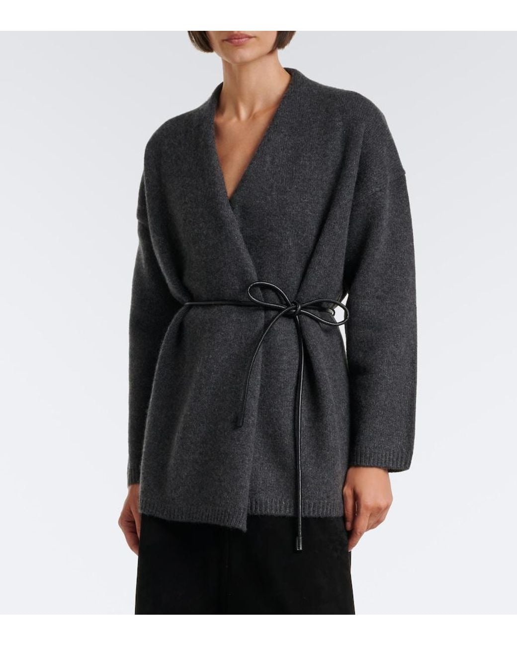 arch4 Black Walmer Cashmere Cardigan