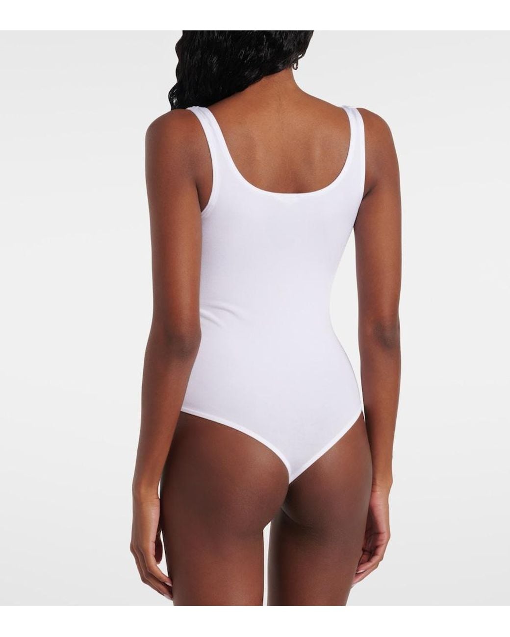 Wolford White Jamaika Bodysuit