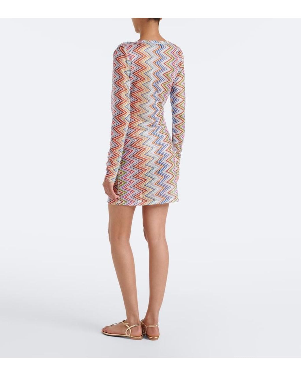 Missoni Multicolor Zigzag Minidress