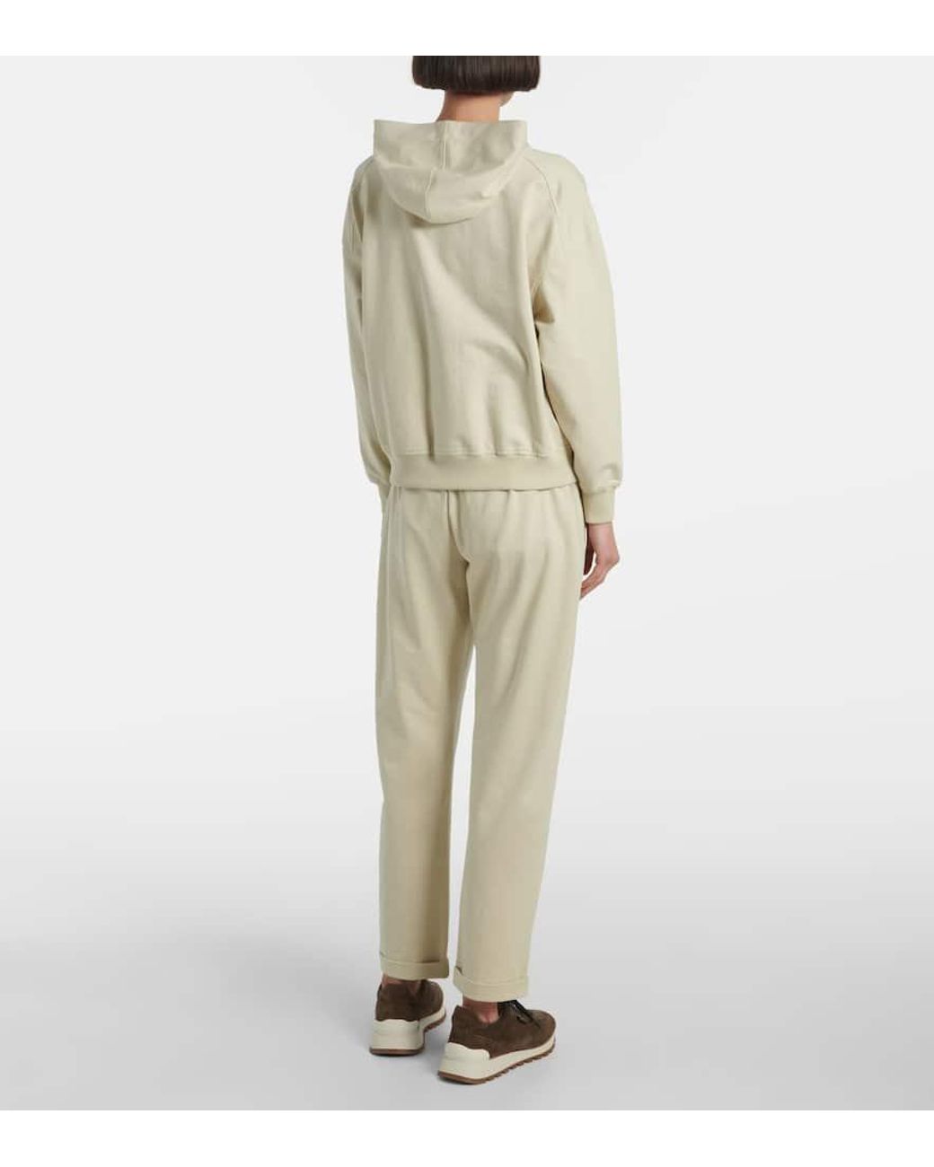 Brunello Cucinelli White Cotton Cardigan