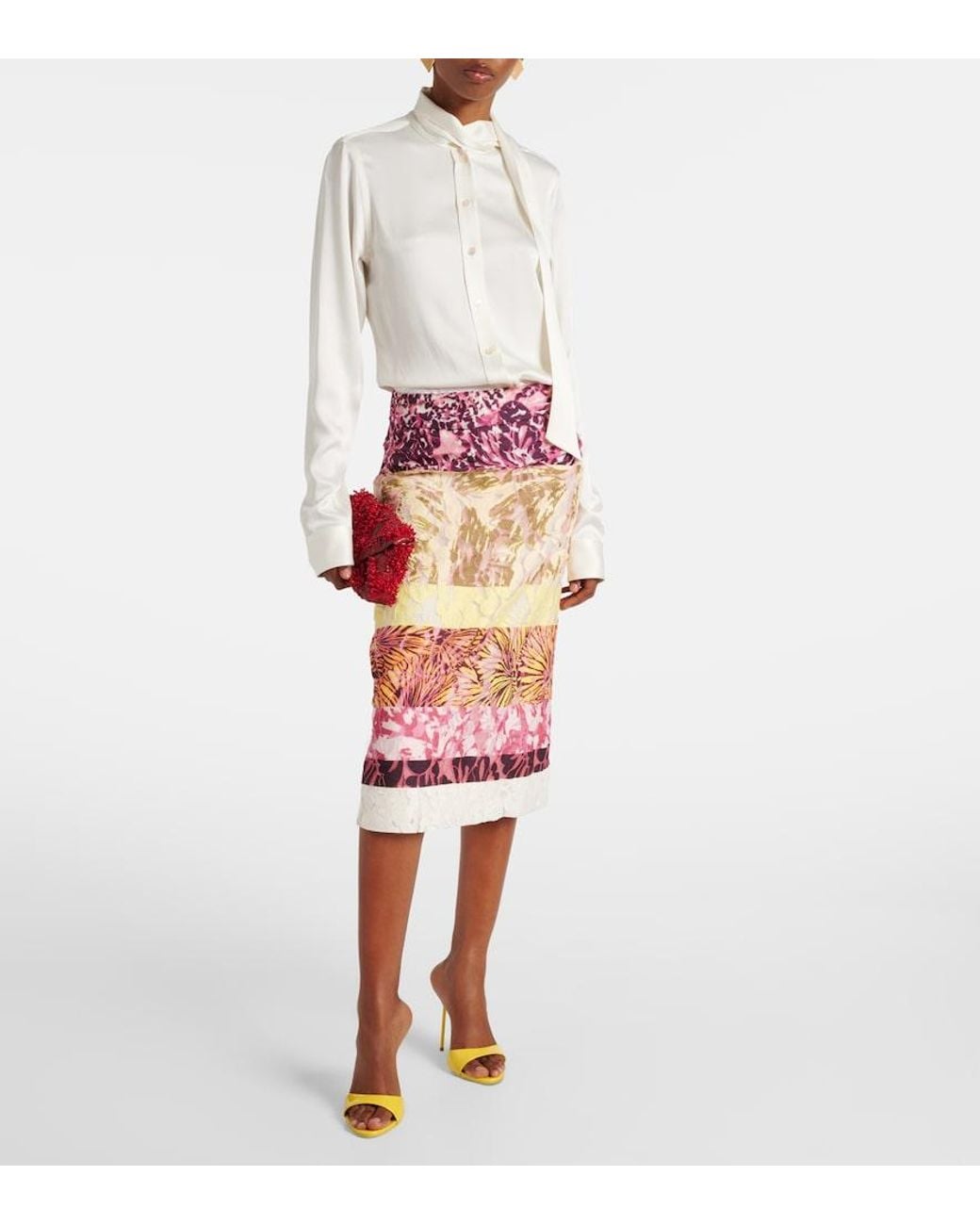 Paris Texas Yellow Lidia Patent Leather Mules