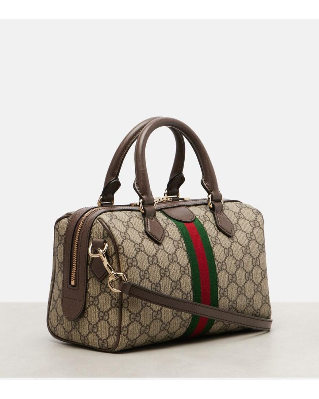 Gucci Metallic Ophidia Medium Gg Top-Handle Bag