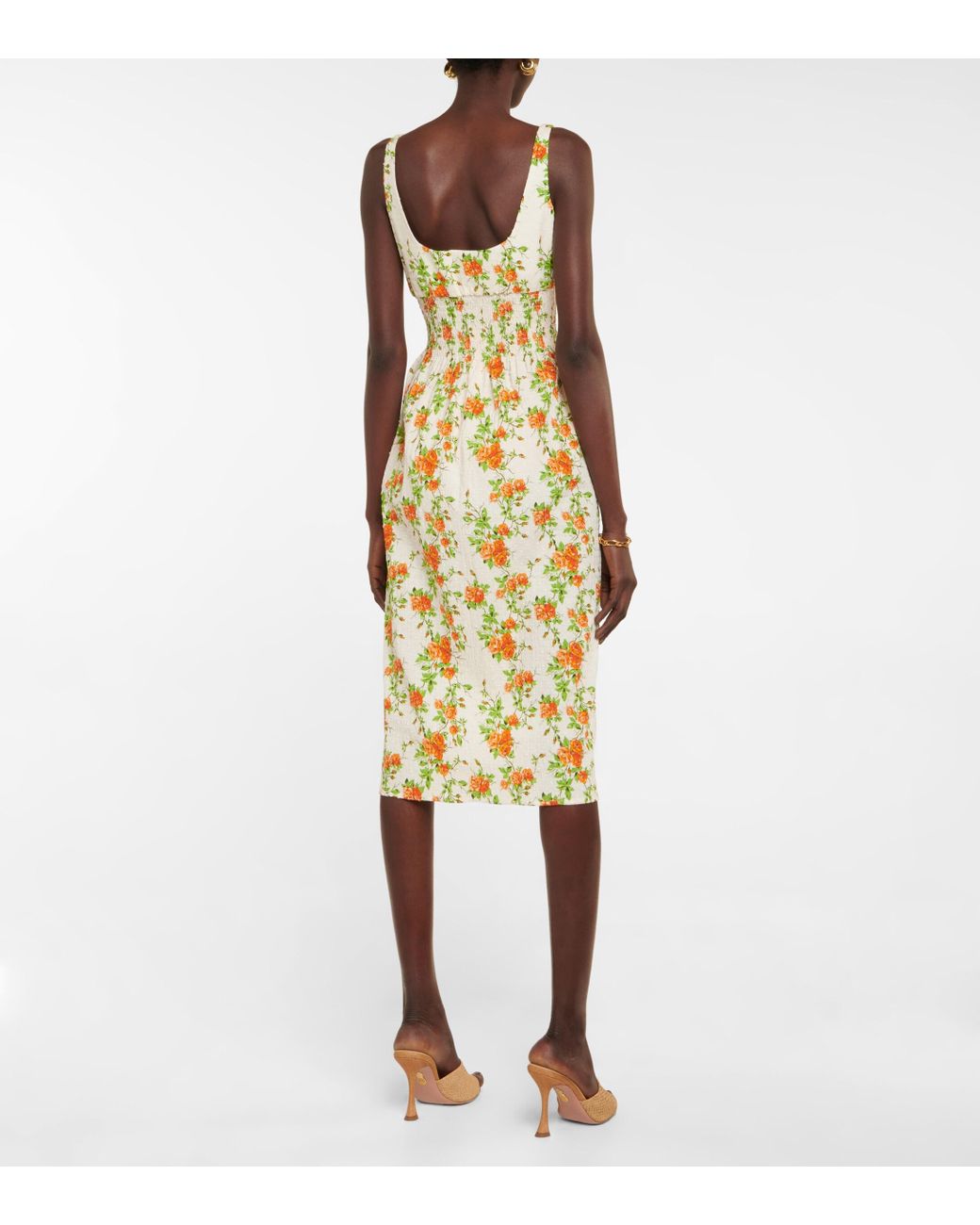 Emilia Wickstead Giovanna Floral Cotton 