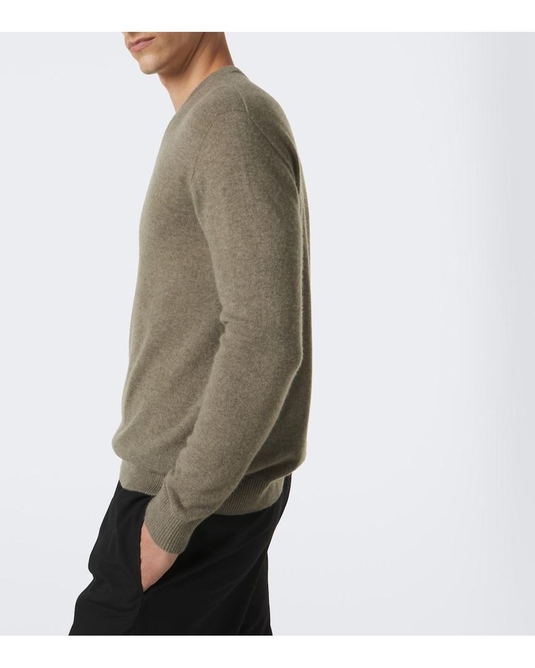 The Row Green Thamm Cashmere Sweater for men