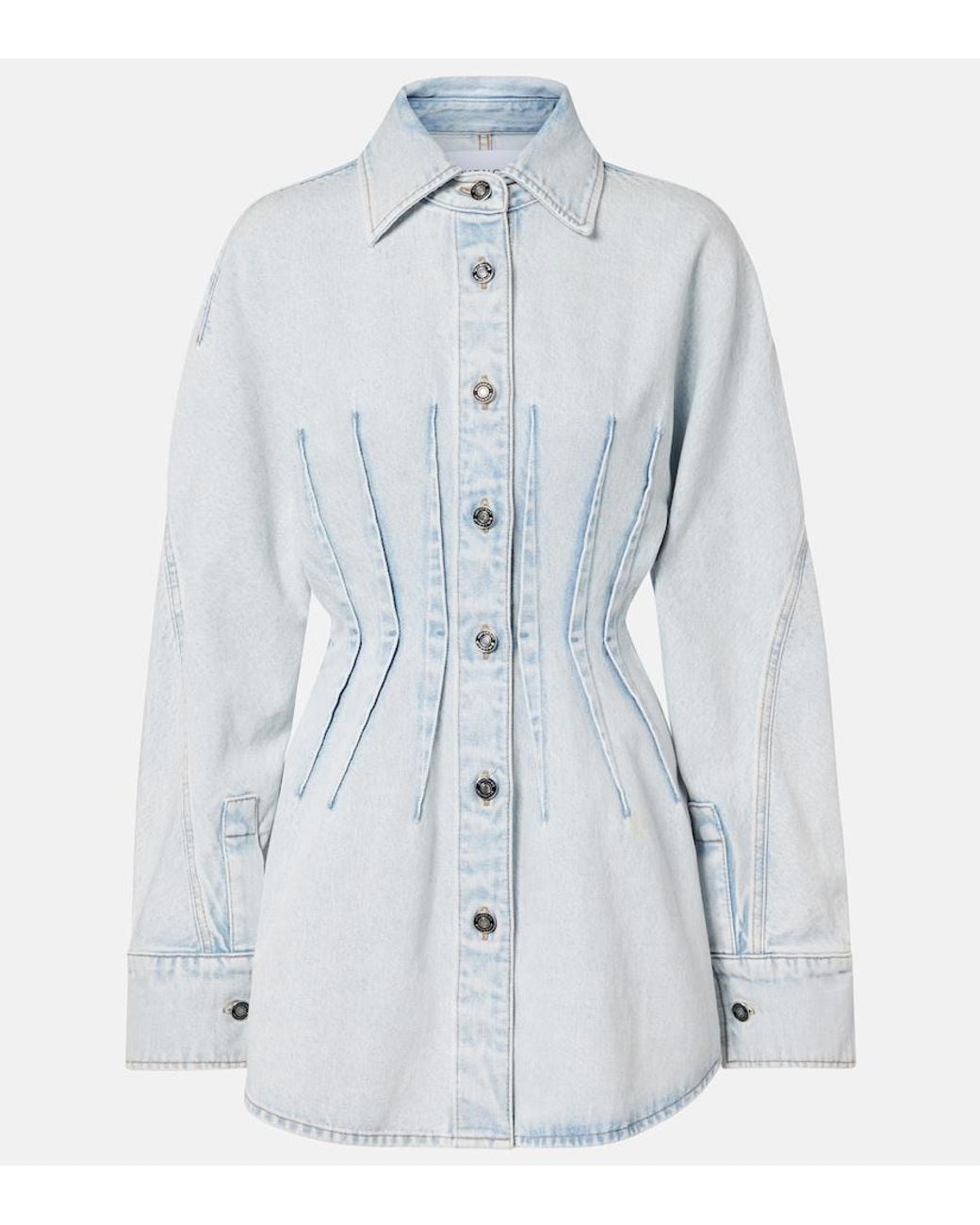 Givenchy Blue Denim Minidress