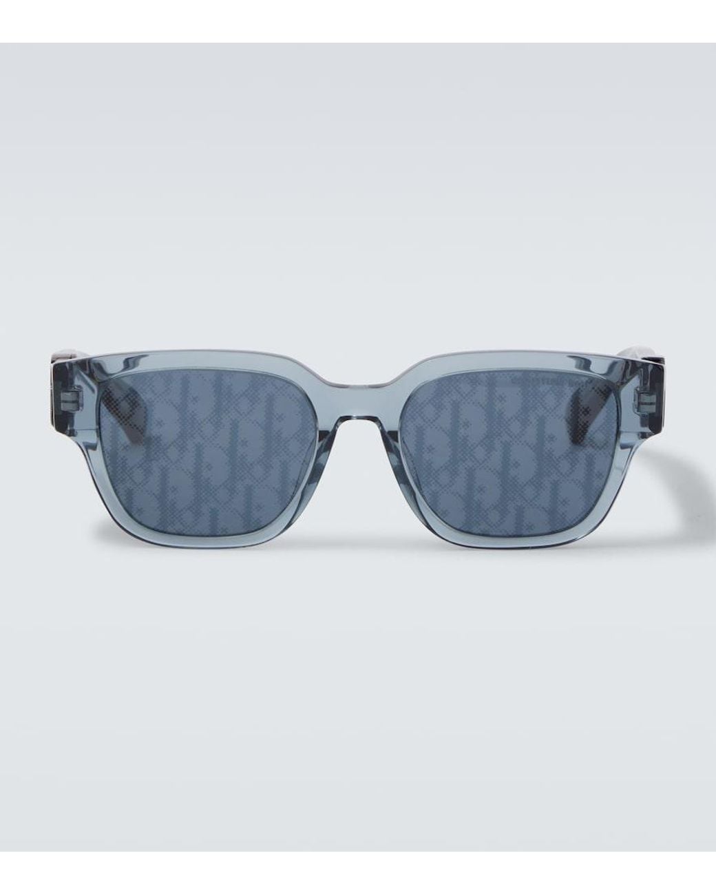 Lunettes De Soleil Dior Oblique S1I Rectangulaires Dior pour homme en coloris Blue