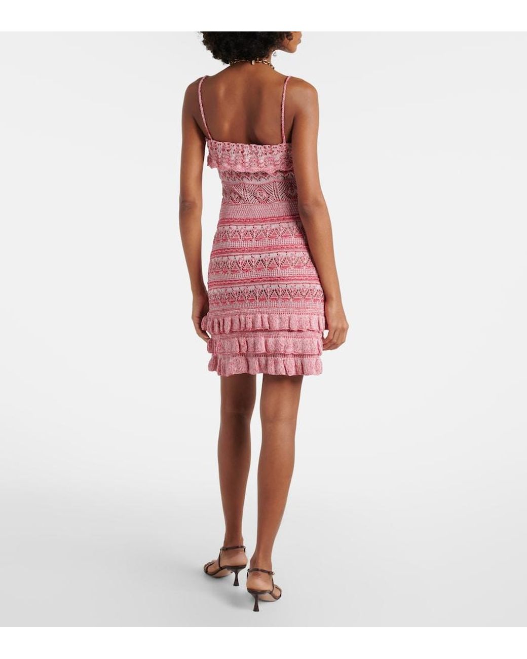 Abito Corto di Etro in Pink