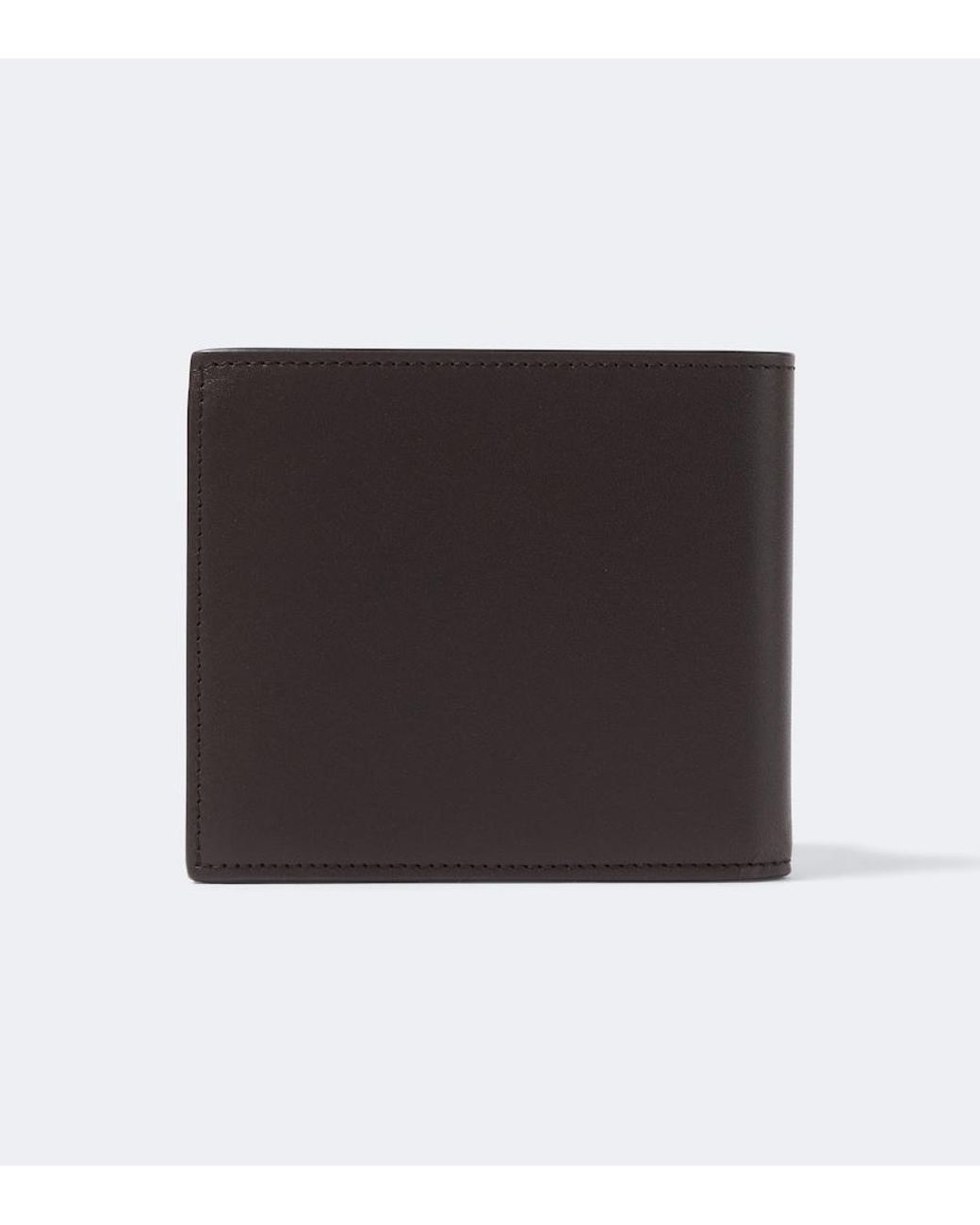 Saint Laurent Black Leather Bifold Wallet for men