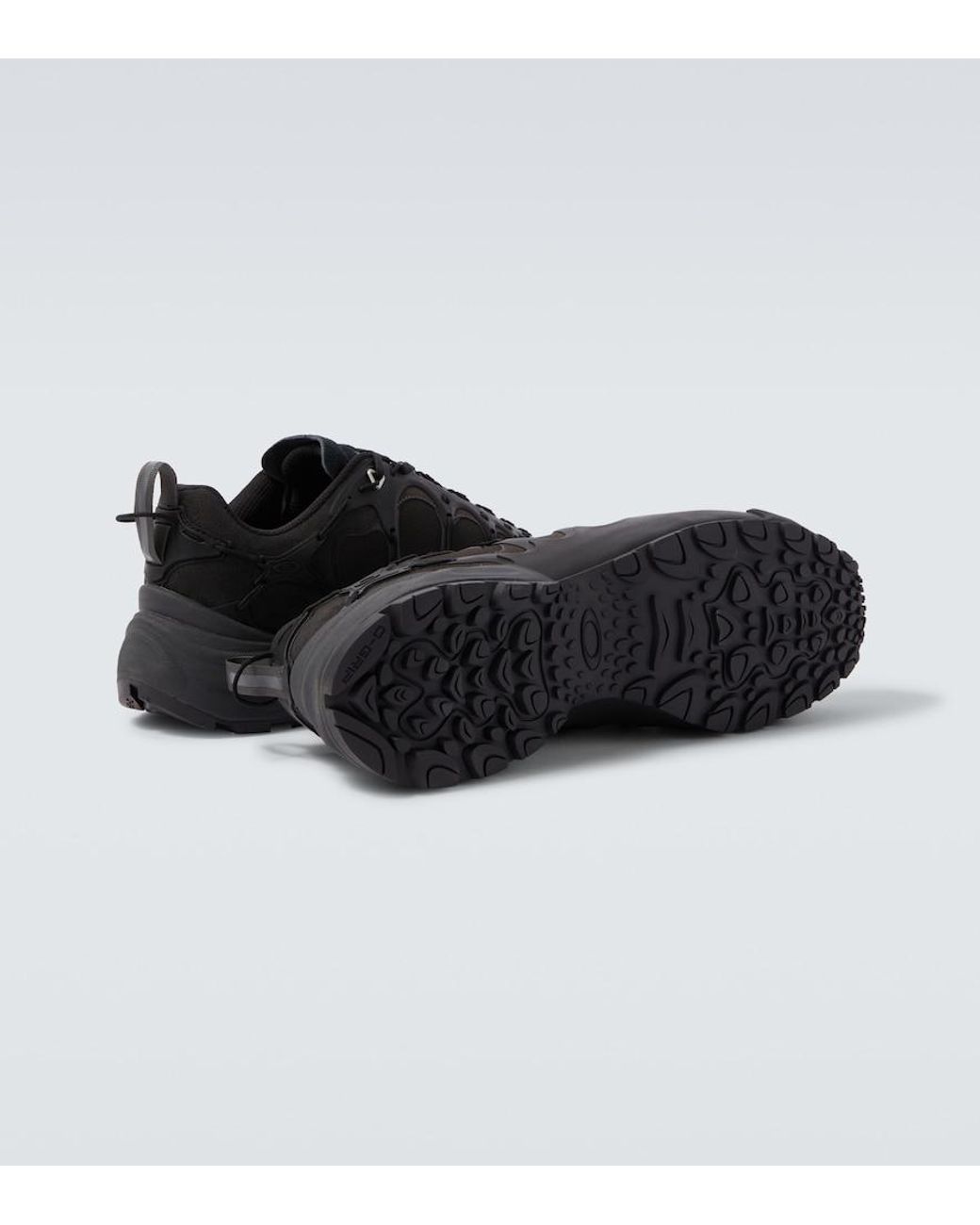 Junya Watanabe Black Oakley Mesh Sneakers for men