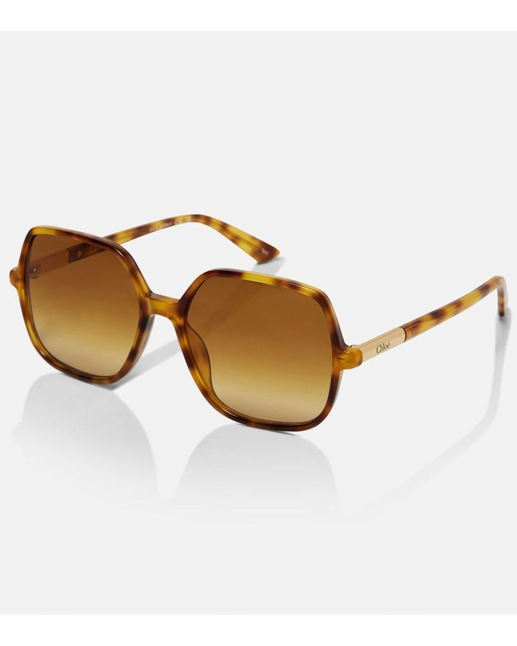 Chloé Brown Judy Square Sunglasses