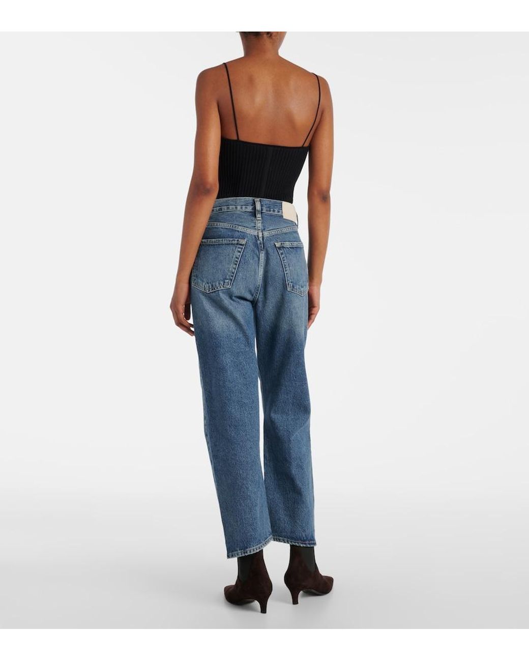 Citizens of Humanity Blue Dahlia Straight Jeans