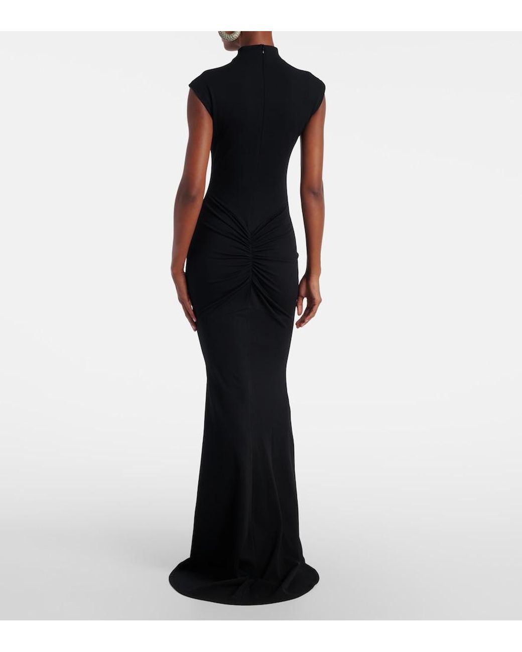 Jacquemus Black Alba Maxi Dress