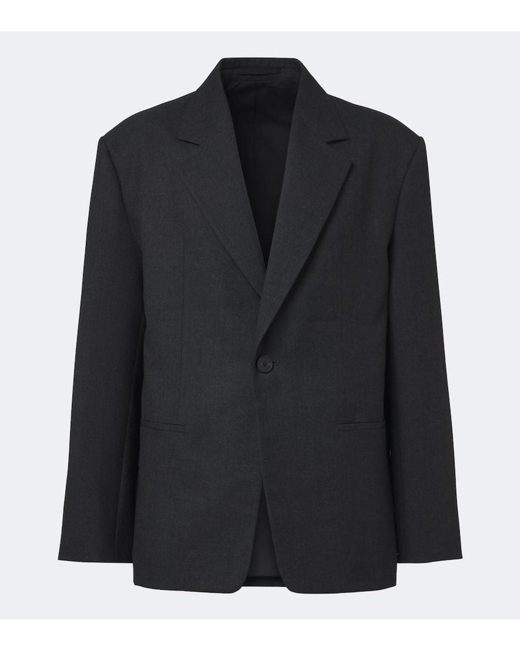 Studio Nicholson Black Fenn Wool Blazer for men