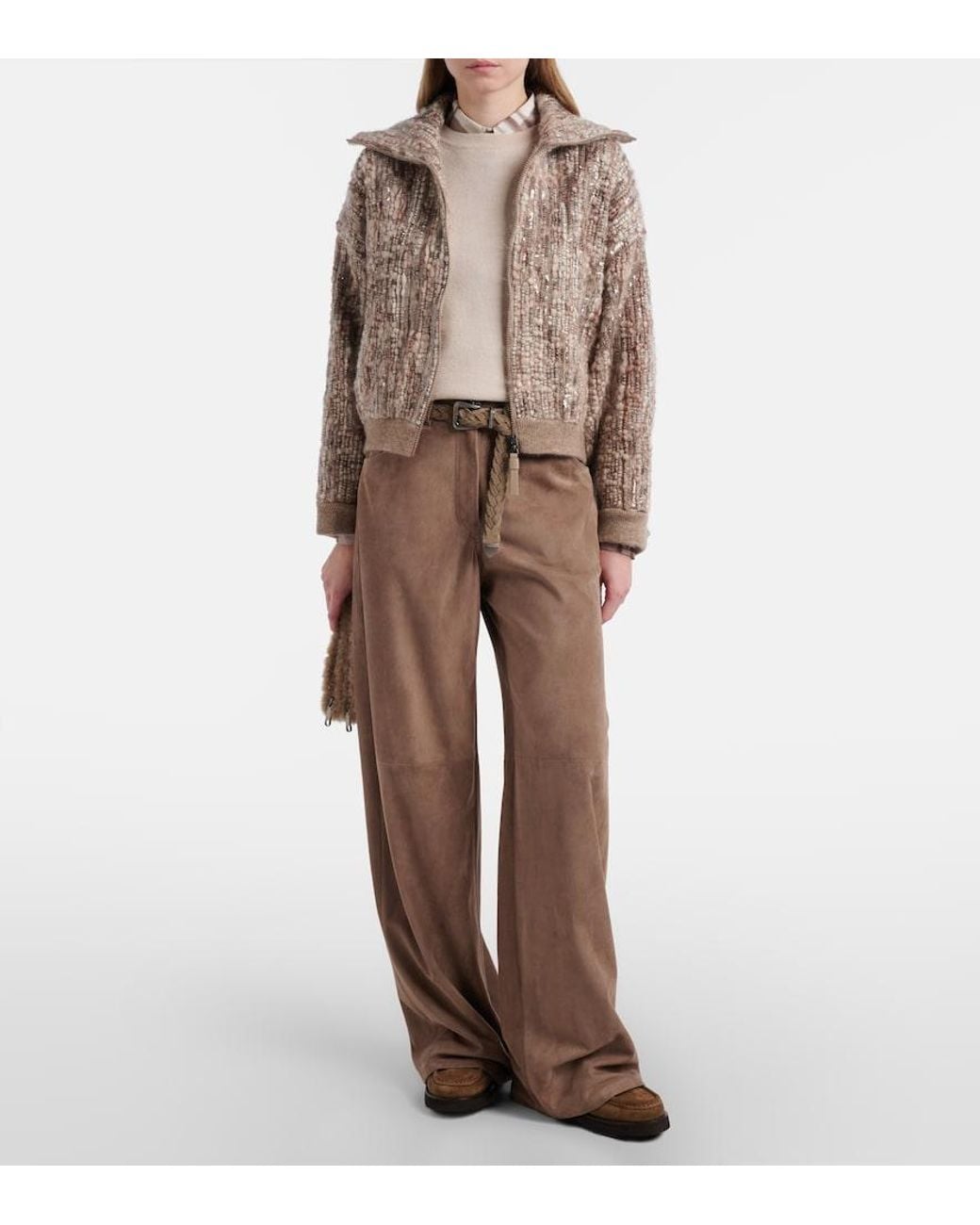 Pullover di Brunello Cucinelli in White