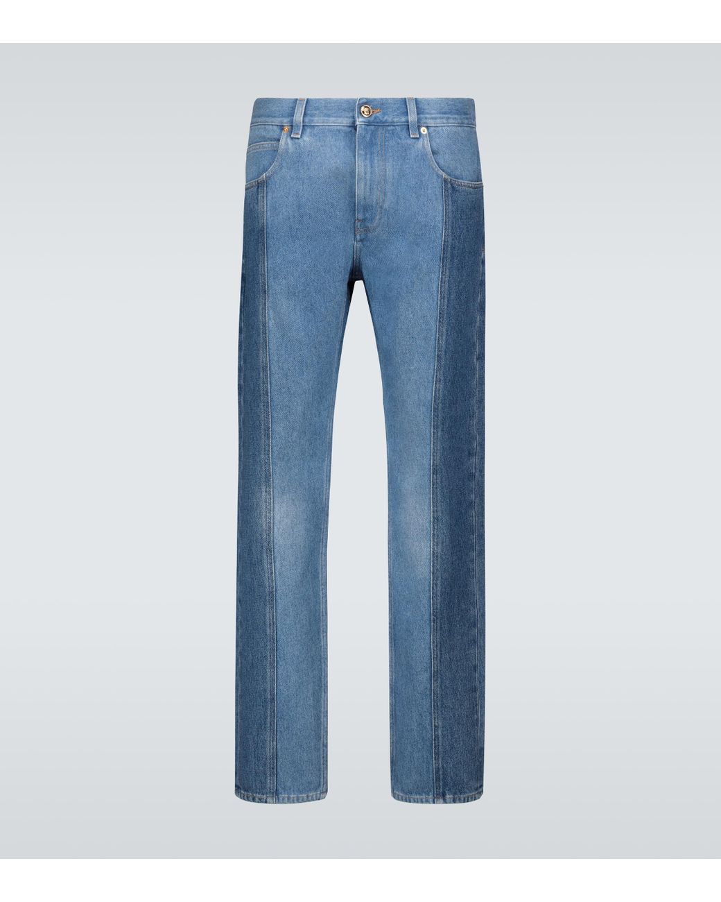 Versace Denim Slimfit Jeans in Blue for Men Lyst
