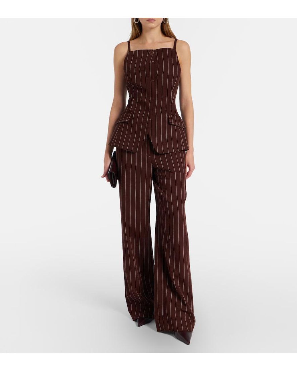 Top Edie A Rayas Jonathan Simkhai de color Brown
