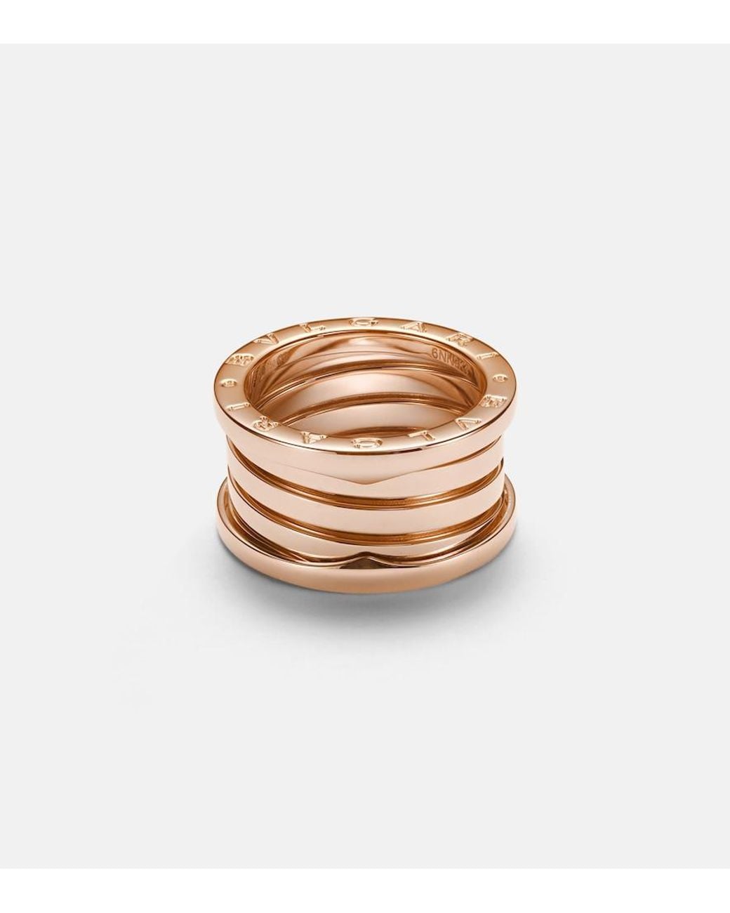 BVLGARI Metallic B.Zero1 18Kt Rose Ring