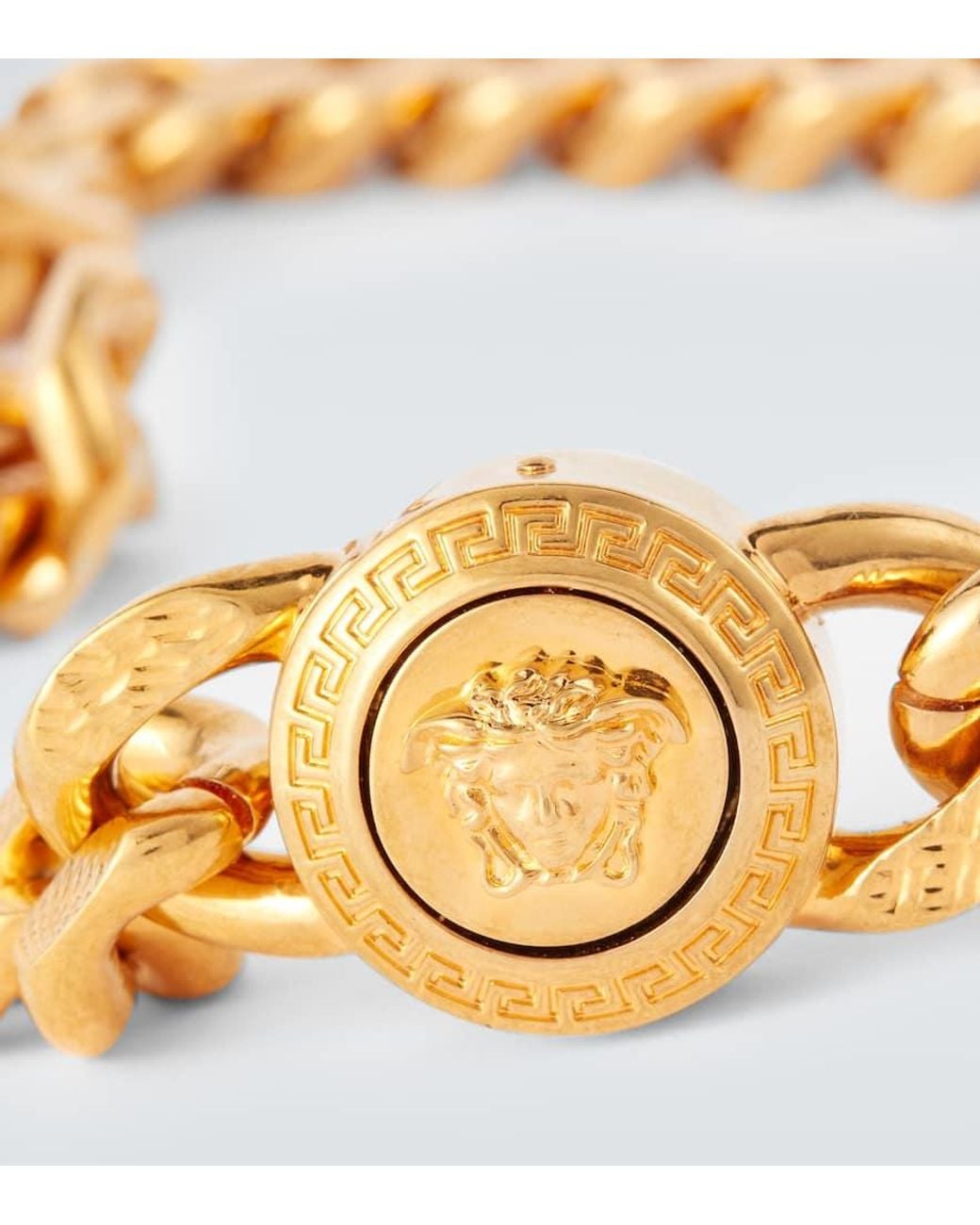 Versace Choker Medusa in Metallic für Herren