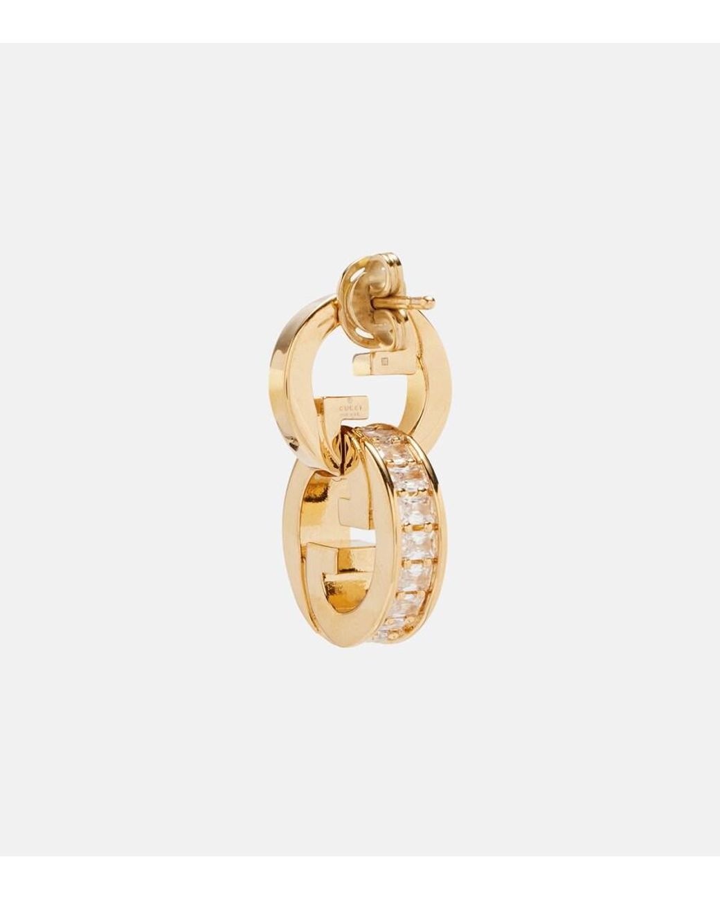 Gucci Metallic Blondie Embellished Earrings