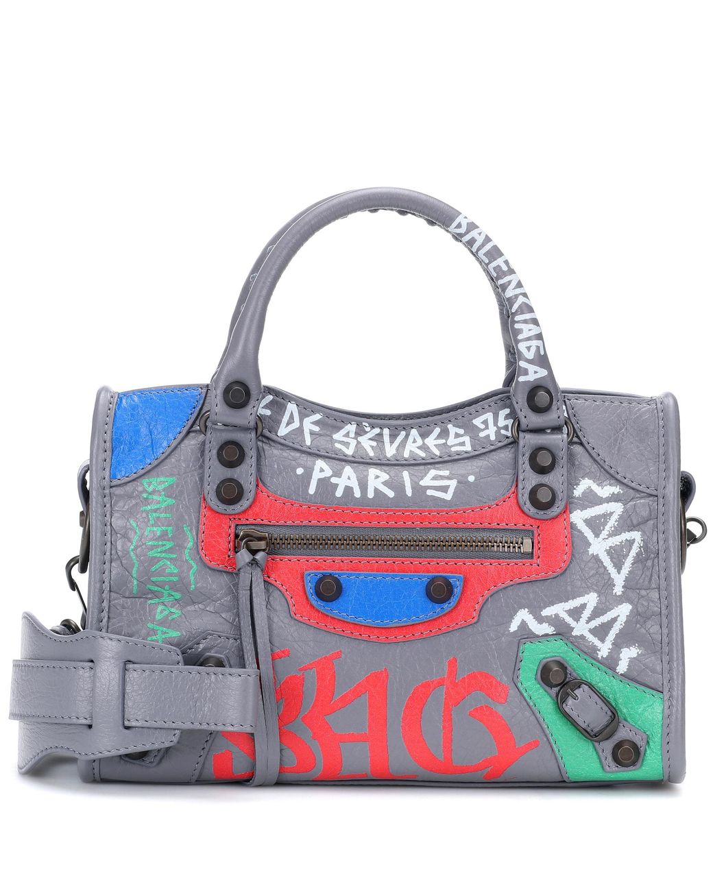 classic city leather tote