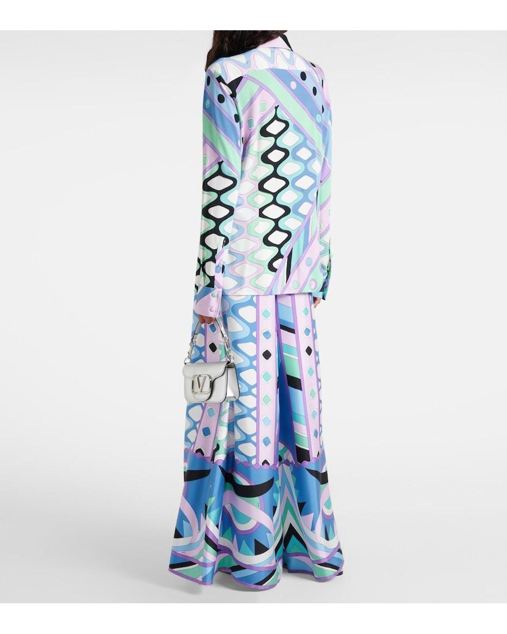 Emilio Pucci Blue Shirts