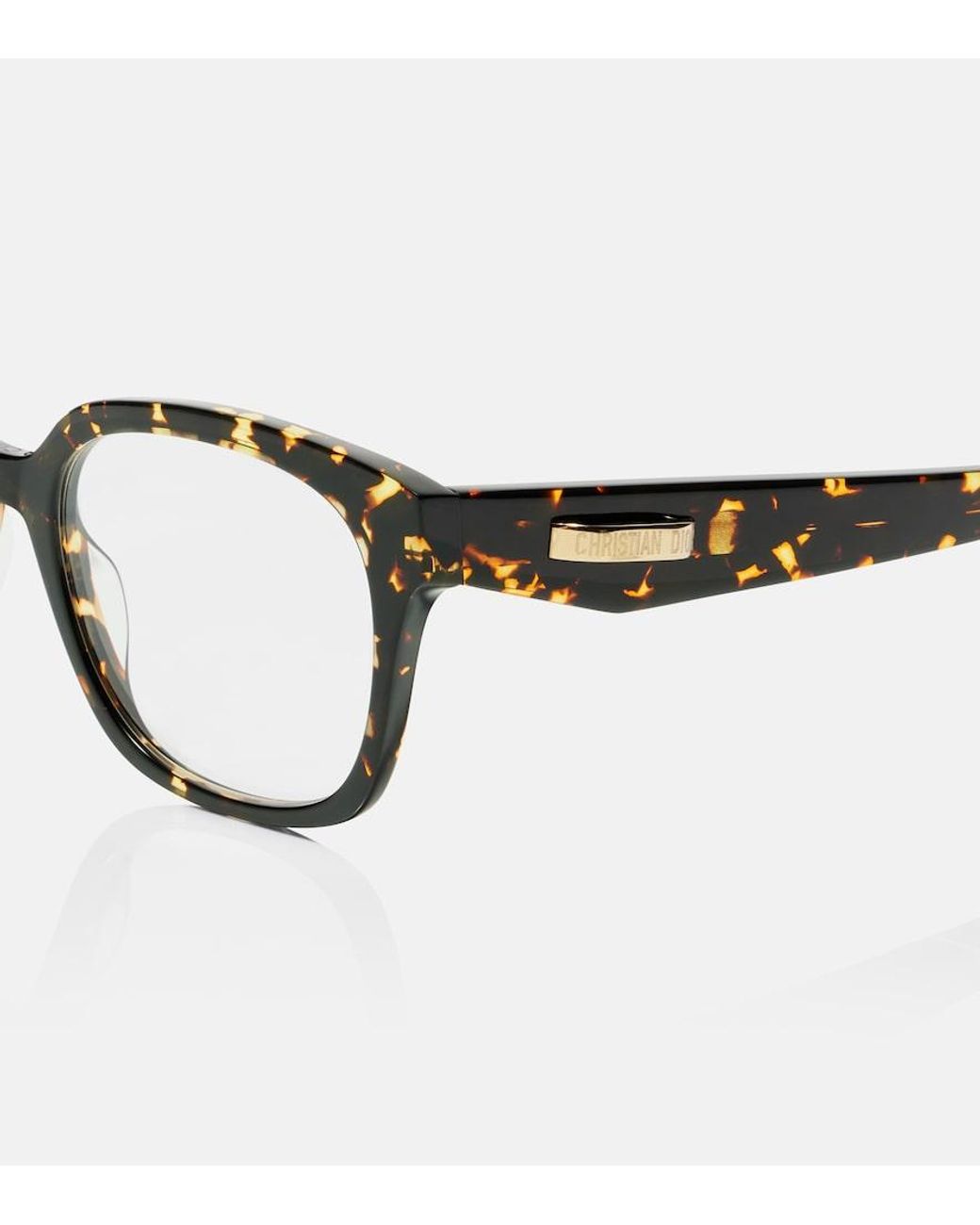 Dior Brown Cdioro S5I Square Glasses