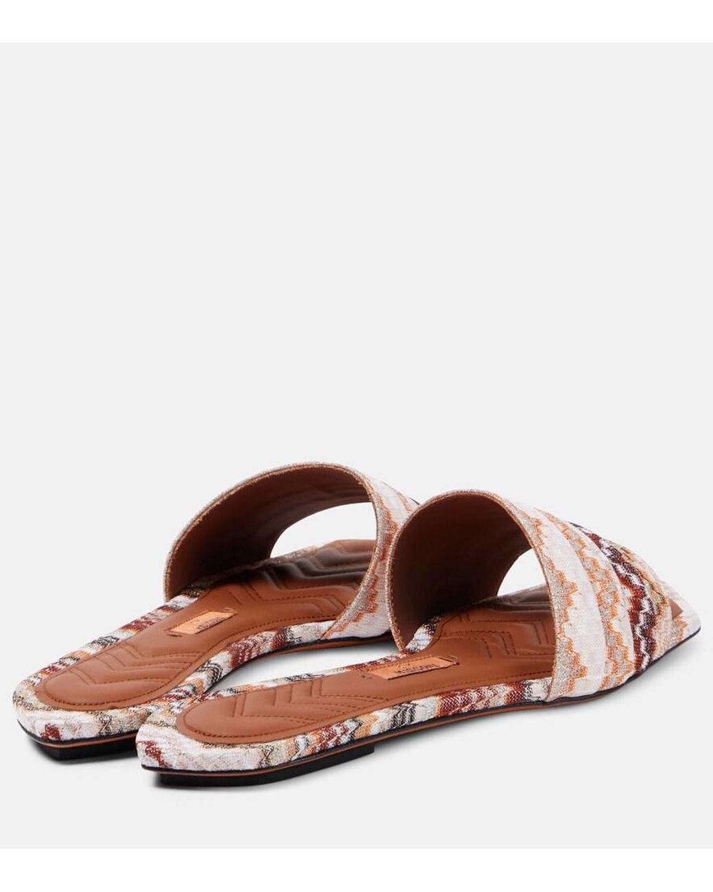 Missoni Pink Gia Raschel Sandals