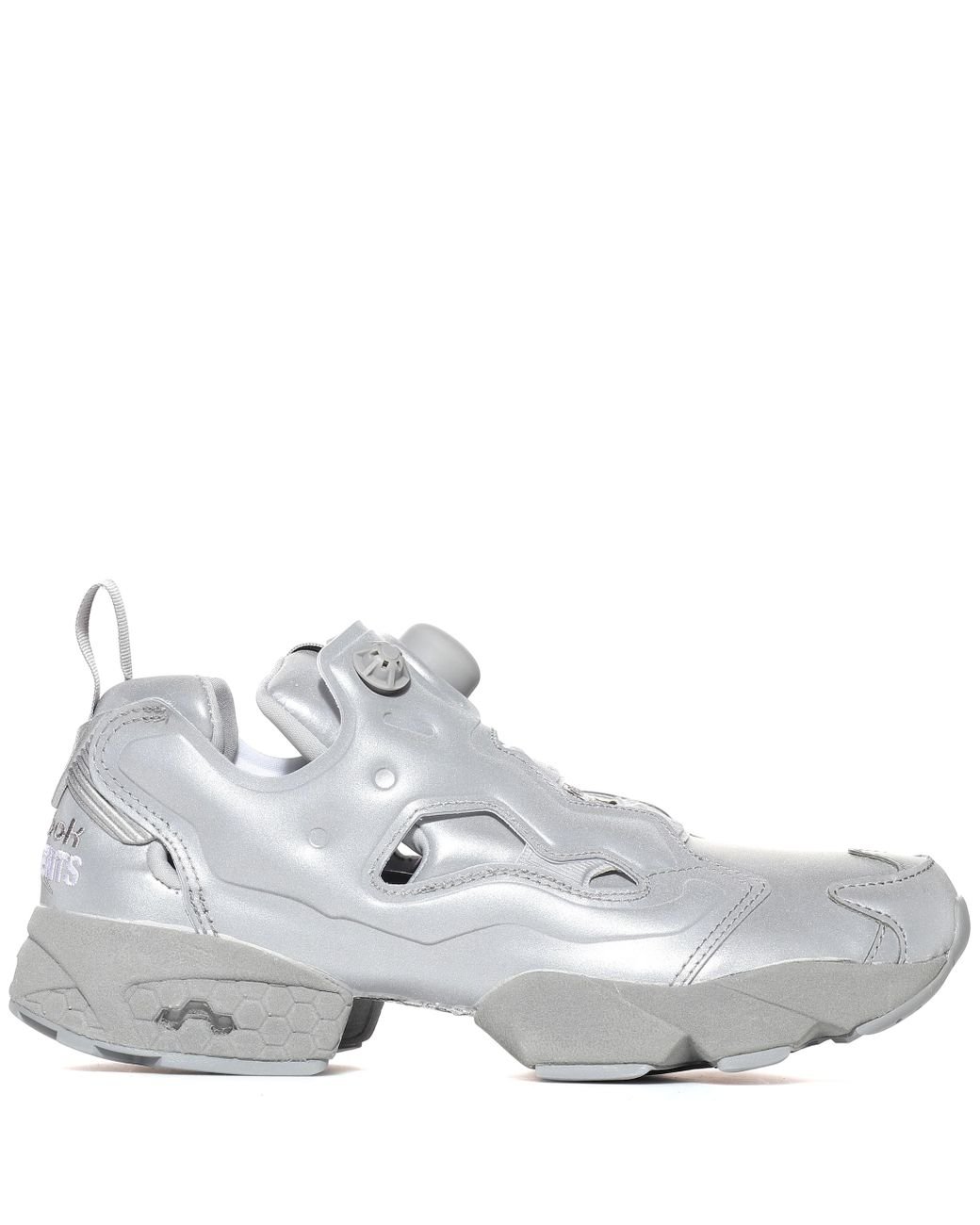 Vetements X Reebok Instapump Fury Sneakers in Silver (Metallic) | Lyst