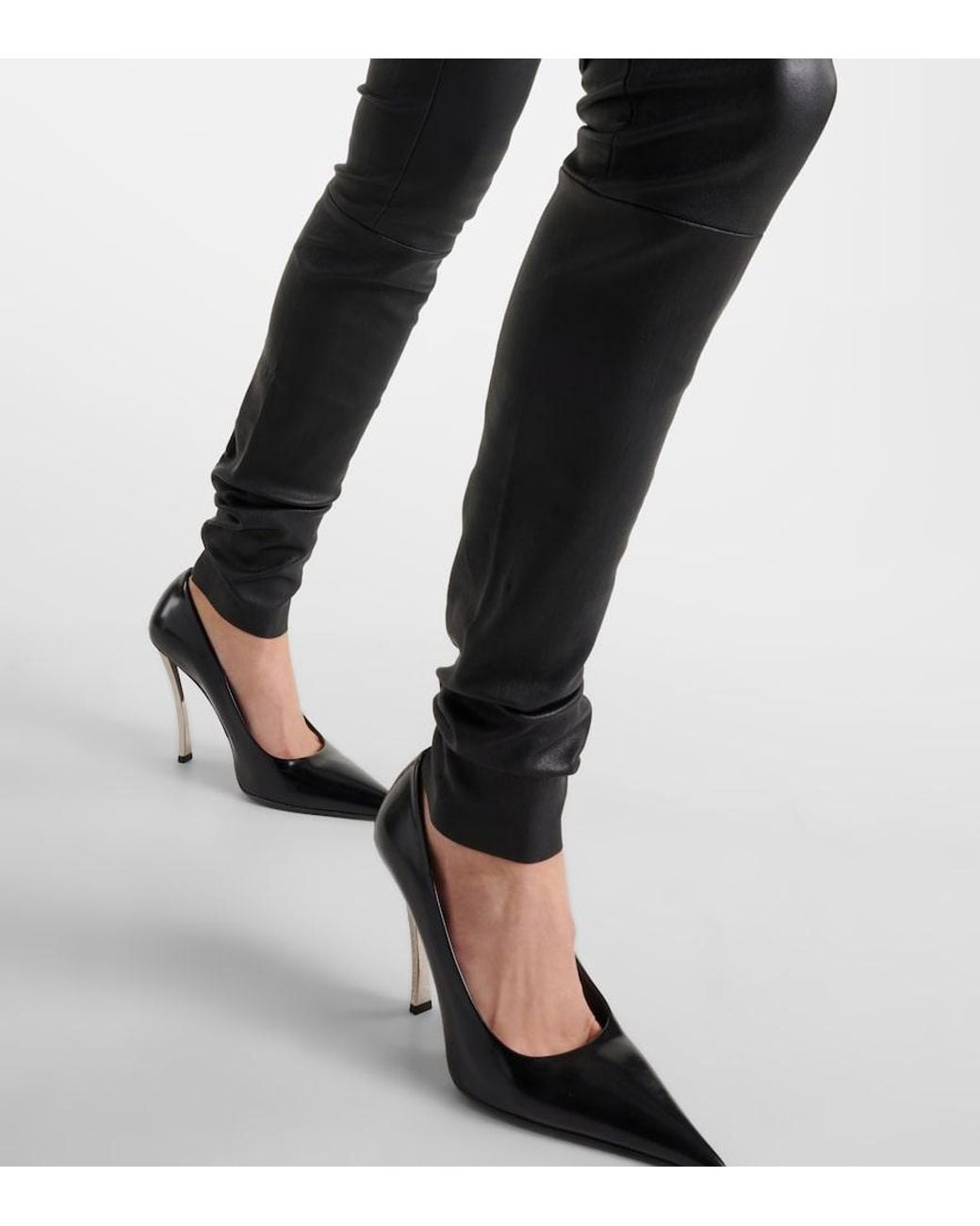 Stouls Black Carolyn Leather Leggings